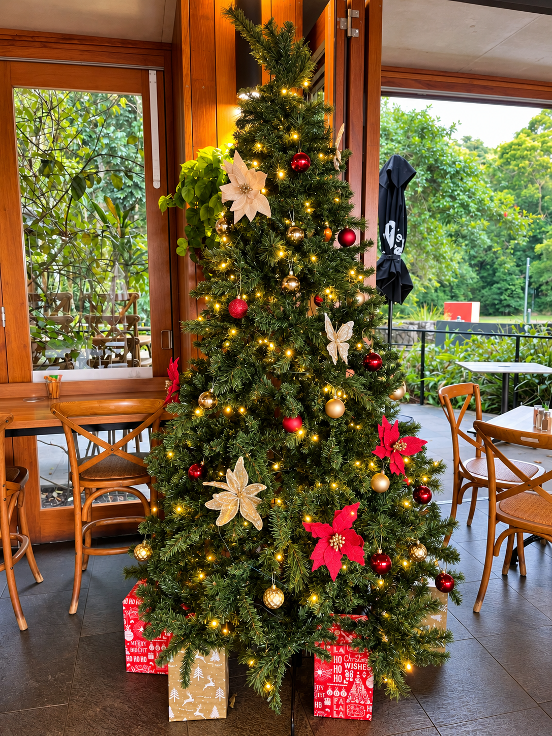 Mountain View Cafe Christmas Group Lunch menu